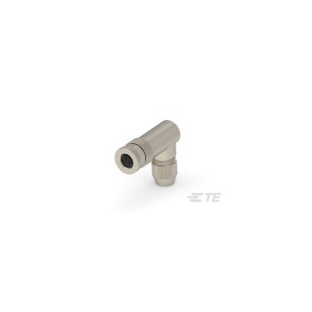 Te Connectivity M8 SCREW FEMALE R/A SHIELD 3P GOLD T4012019031-000